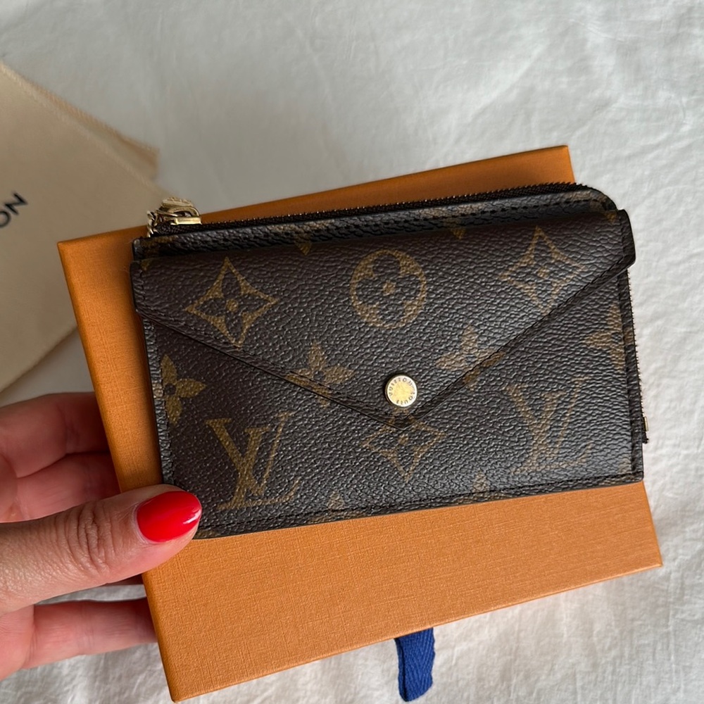 Louis Vuitton Brown Monogram Recto Verso cardholder